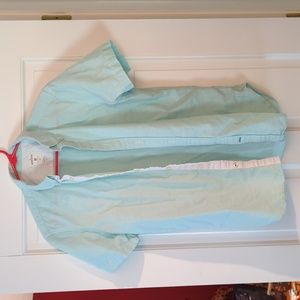 Gap Modern Oxford Short Sleeve Button Up